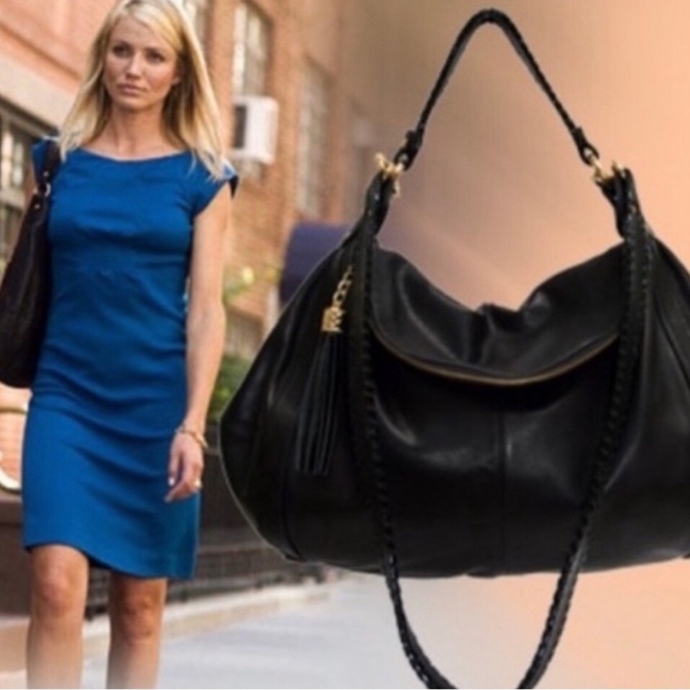 Onna Ehrlich Beautiful!!!! Rachel Shoulder Bag - Black - Picture 11 of 11
